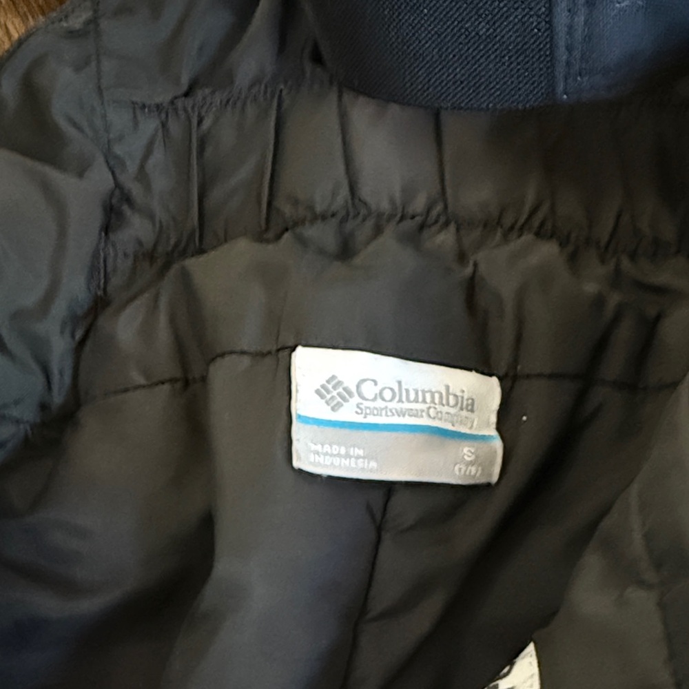 Columbia Kids Adventure Ride Snow Bibs - black size small - Picture 7 of 9
